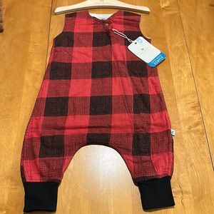 Little Unicorn cotton muslin romper